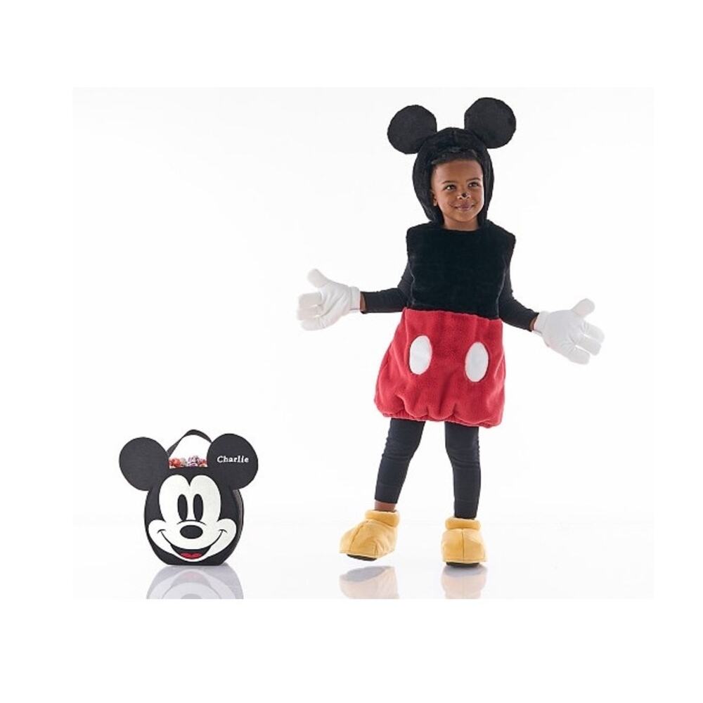 Pottery Barn Kids Disney Mickey Mouse Halloween Costume Kids size 4-6